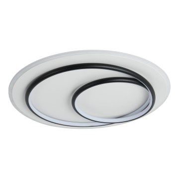 Brilagi - himennettävä LED-kattovalaisin IRIS LED/70W/230V 3000–6000K Ø 50 cm valkoinen/musta + kauko-ohjain