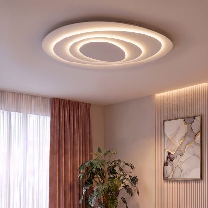 BRILAGI - LED-himmennettävä kattovalaisin MODERN MAXI LED/87W/230V 3000-6000K 67x80 cm + kaukosäädin