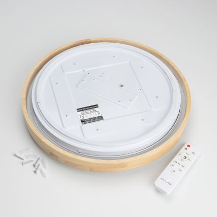 Brilagi - PINE himmennettävä LED-kattovalaisin LED/24W/230V Ø 42 cm 3000-6500K + kaukosäädin