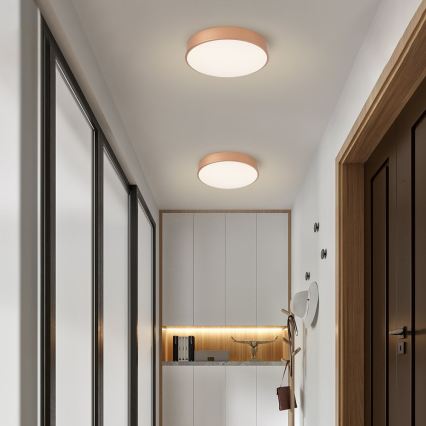 BRILAGI - Himmennettävä LED-kattovalaisin POOL LED/48W/230V 3000–6000K halkaisija 40 cm pronssi + kaukosäädin