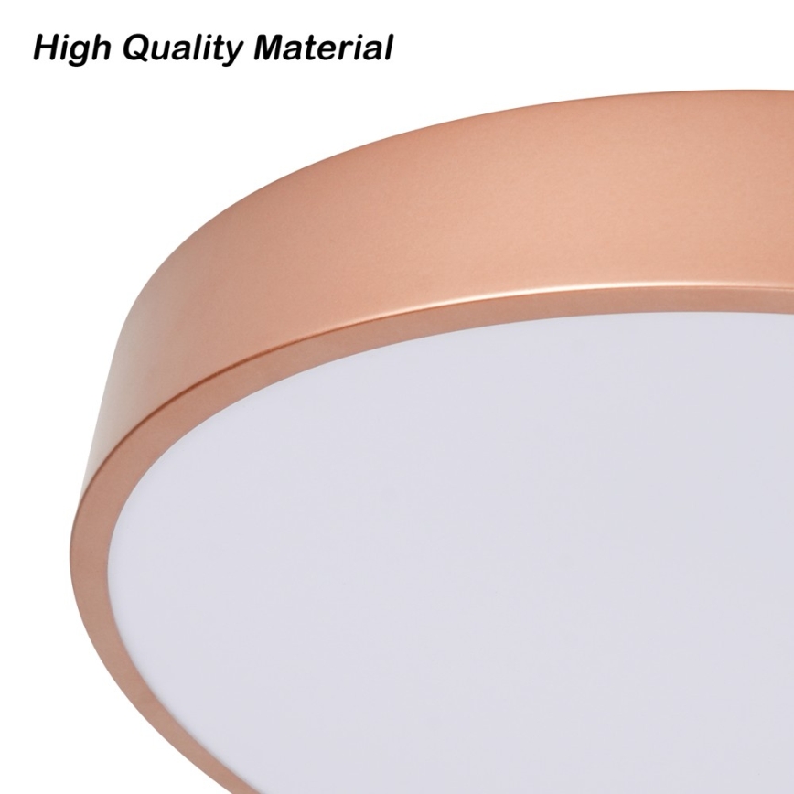 BRILAGI - himmennettävä LED-kattovalaisin POOL LED/60W/230V 3000-6000K halkaisija 50 cm pronssinvärinen + kaukosäädin