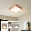 BRILAGI - himennettävä LED-kattovalaisin POOL SQUARE LED/36W/230V 3000-6000K 40x40 cm kuparinvärinen + kaukosäädin