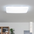 Brilagi - Himennettävä LED kattovalaisin SMART LED/36W/230V 53x53 cm 3000-6000K Wi-Fi Tuya Beacon + kaukosäädin