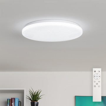 Brilagi - Himennettävä LED-kattovalaisin SMART STARS LED/36W/230V halkaisija 48 cm 3000-6000K Wi-Fi Tuya Beacon + kaukosäädin