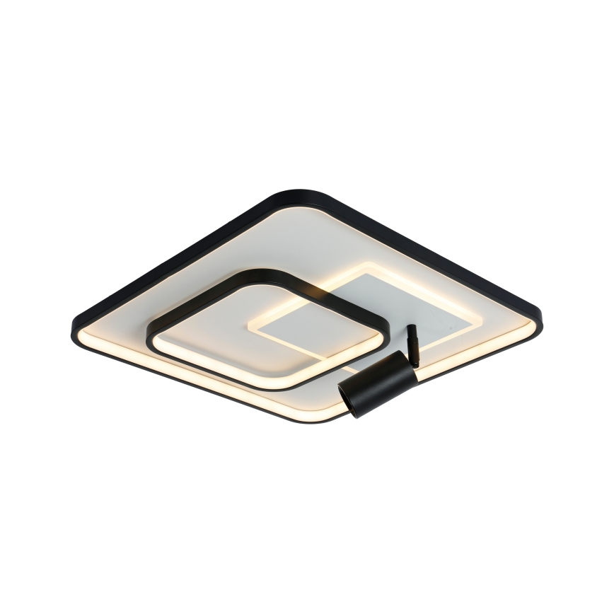 Brilagi - UNITY LED himmennettävä kattovalaisin LED/75W/230V + 1xGU10/3W 3000-6000K 50x50 cm valkoinen/musta + kaukosäädin