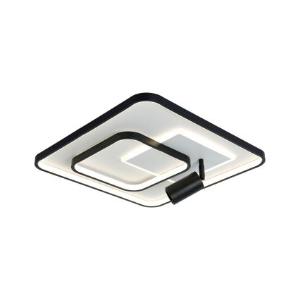 Brilagi - UNITY LED himmennettävä kattovalaisin LED/75W/230V + 1xGU10/3W 3000-6000K 50x50 cm valkoinen/musta + kaukosäädin