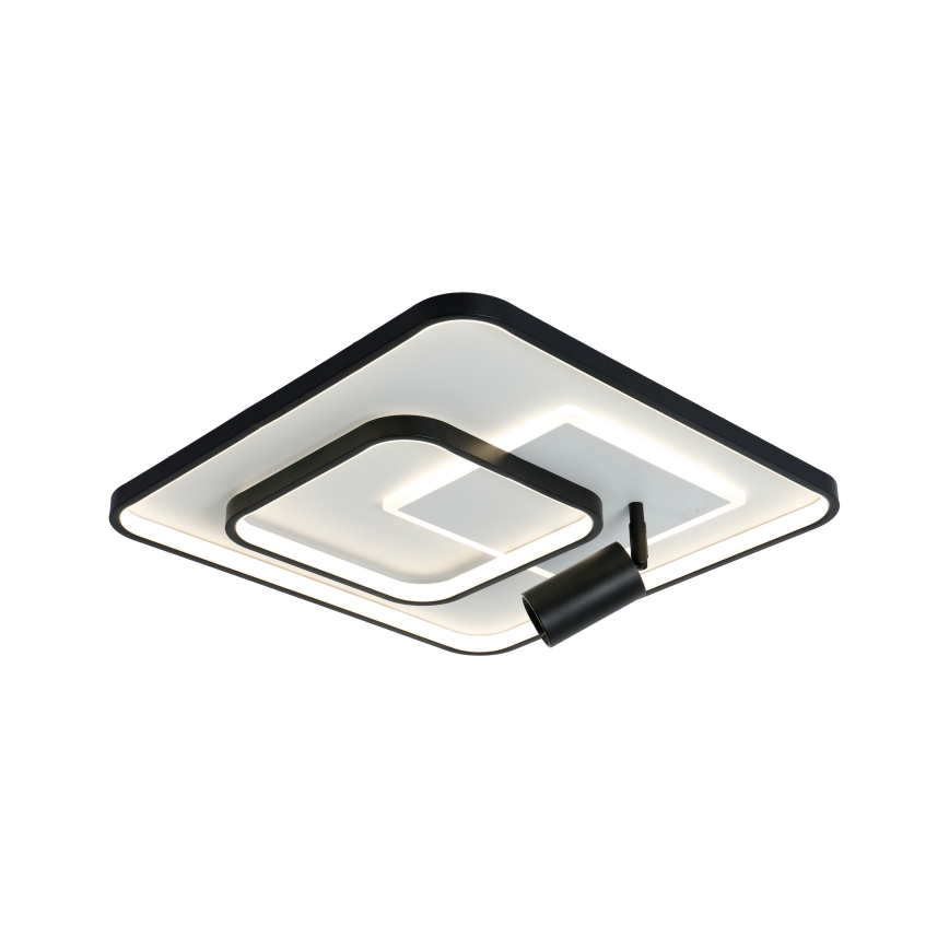Brilagi - UNITY LED himmennettävä kattovalaisin LED/75W/230V + 1xGU10/3W 3000-6000K 50x50 cm valkoinen/musta + kaukosäädin