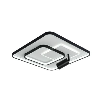 Brilagi - UNITY LED himmennettävä kattovalaisin LED/75W/230V + 1xGU10/3W 3000-6000K 50x50 cm valkoinen/musta + kaukosäädin