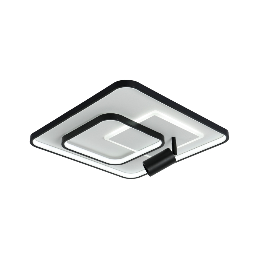Brilagi - UNITY LED himmennettävä kattovalaisin LED/75W/230V + 1xGU10/3W 3000-6000K 50x50 cm valkoinen/musta + kaukosäädin