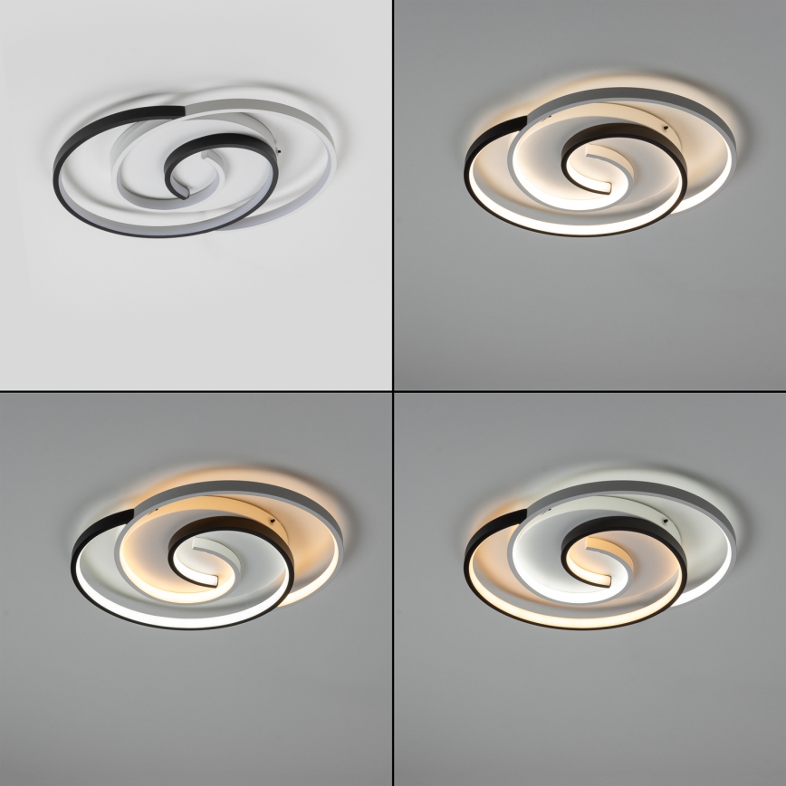 Brilagi - LED-himmennettävä kattovalaisin VELO LED/70W/230V 3000-6500K 38x47,8 cm + kaukosäädin