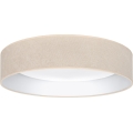 Brilagi - Himennettävä LED-kattovalaisin VELVET SMART VARI LED/36W/230V 3000-6500K Ø 55 cm kermanvärinen + kaukosäädin