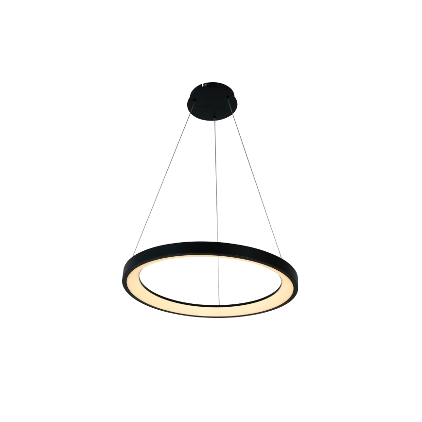 Brilagi - himmennettävä LED-riippuvalaisin vaijerilla FALCON SLIM LED/42W/230V 3000–6500K halkaisija 50 cm musta + kaukosäädin