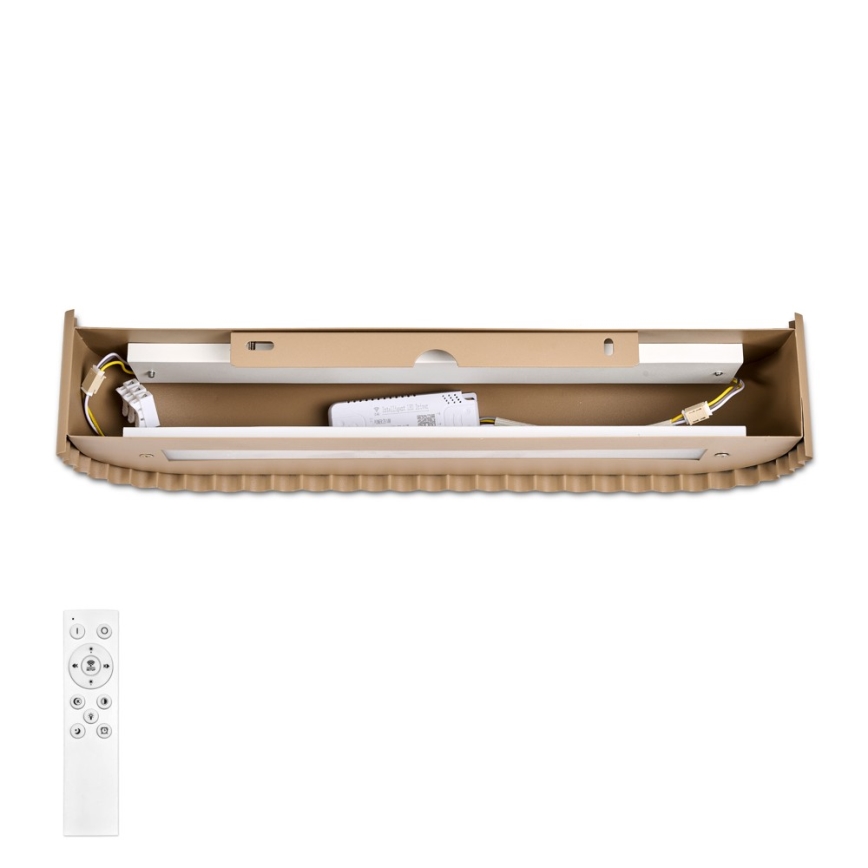 BRILAGI - himmennettävä LED-seinävalaisin FALCON MODERN LED/14W/230V 3000-6000K 40 cm beige + kaukosäädin