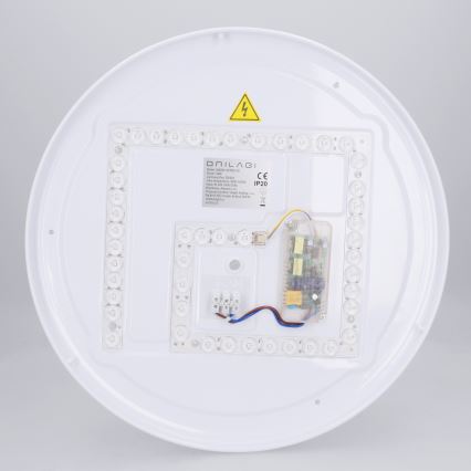 Brilagi - LED-himmennettävä kattovalaisin NAOMI LED/48W/230V 3000-6500K halkaisija 39 cm musta + kaukosäädin