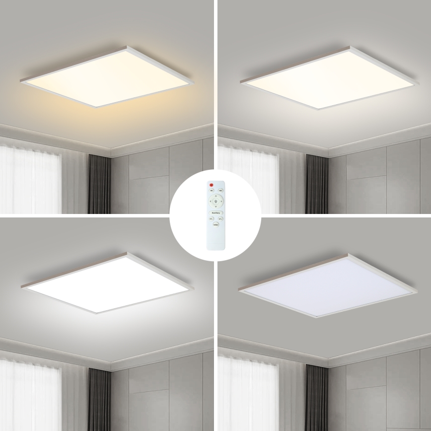 Brilagi - himmennettävä SLIMFRAME LED-kattovalaisin LED/58W/230V 60x60 cm 3000-6000K valkoinen + kaukosäädin