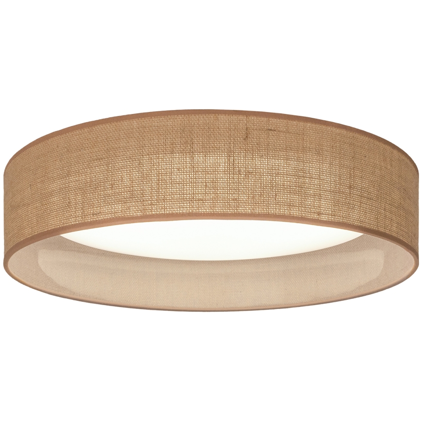 BRILAGI - LED-himmennettävä kattovalaisin VELVET SMART VARI LED/24W/230V 3000-6500K halkaisija 45 cm beige + kaukosäädin
