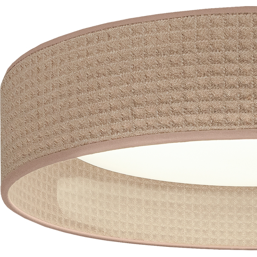 Brilagi - Himennettävä LED-kattovalaisin VELVET SMART VARI LED/24W/230V 3000-6500K halkaisija 45 cm beige + kaukosäädin