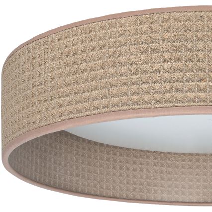 Brilagi - Himennettävä LED-kattovalaisin VELVET SMART VARI LED/24W/230V 3000-6500K halkaisija 45 cm beige + kaukosäädin