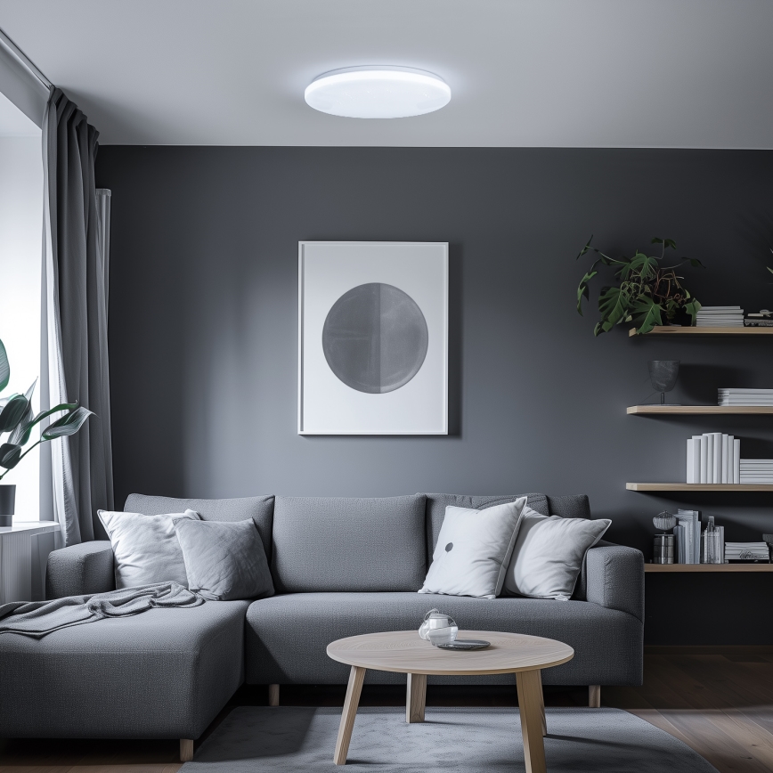 Brilagi - SMART STARS LED-himmennettävä älyvalaisin LED/36W/230V, halkaisija 48 cm, 2700-6500K, Wi-Fi Tuya + kaukosäädin