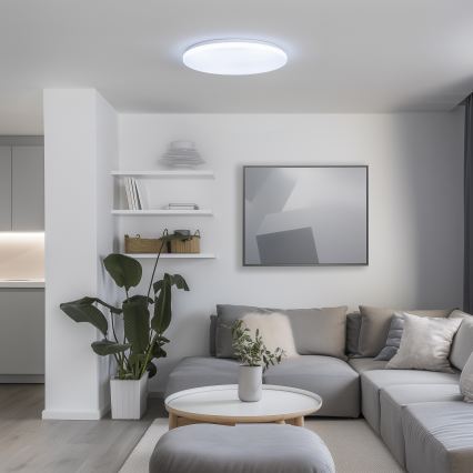 Brilagi - Himmennettävä SMART LED-kattovalaisin LED/36W/230V Ø 48 cm 3000-6000K Wi-Fi Tuya Beacon + kaukosäädin