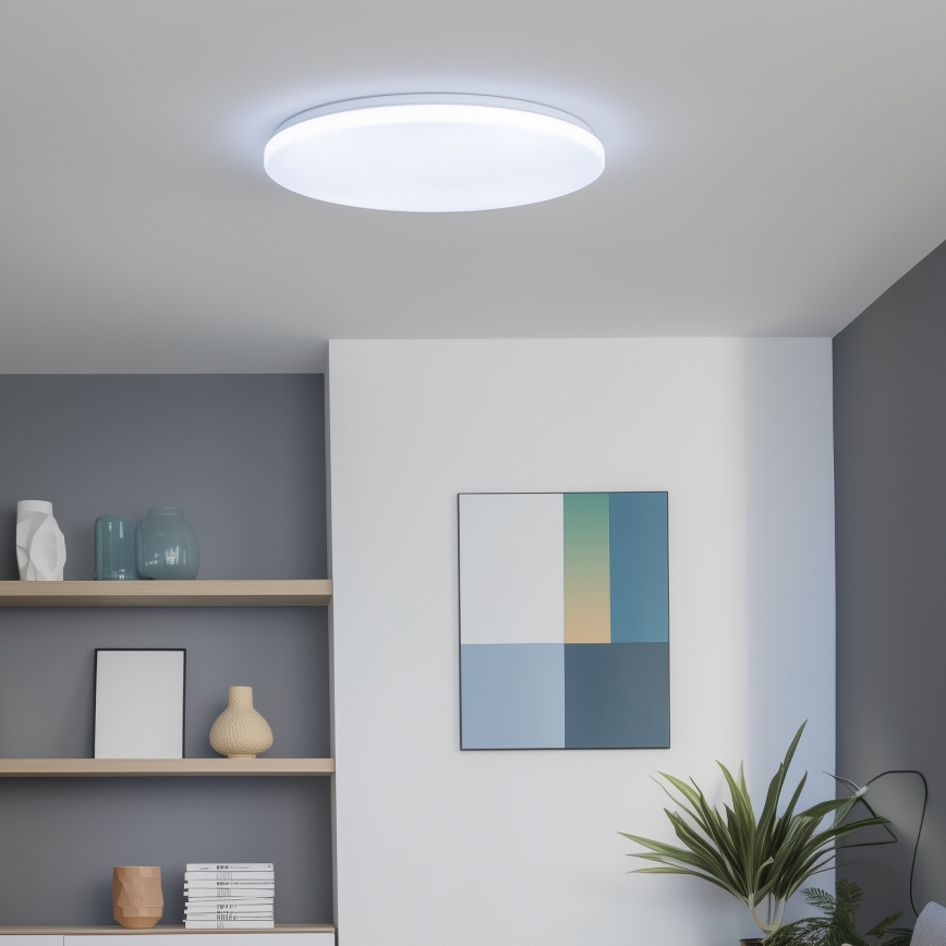 Brilagi - Himmennettävä kattovalaisin SMART LED/36W/230V Ø 48 cm 2700–6500K Wi‑Fi Tuya + kaukosäädin