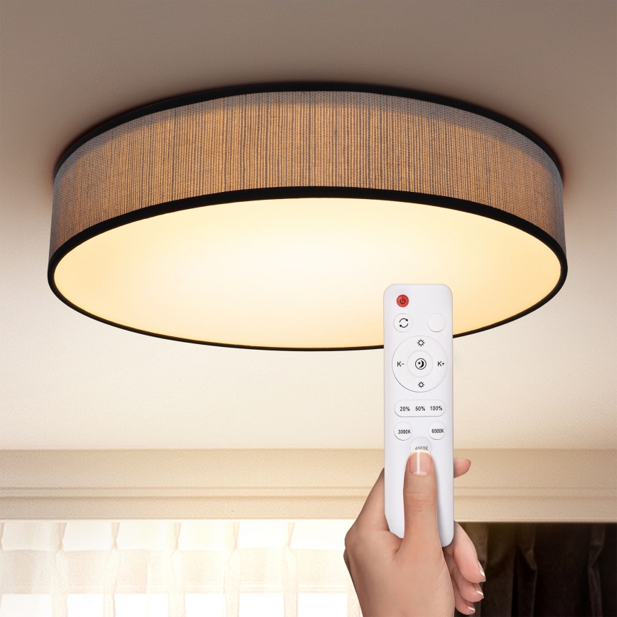 Brilagi - himmennettävä LED-kattovalaisin AURORA LED/48W/230V 3000-6500K halkaisija 40 cm + kaukosäädin