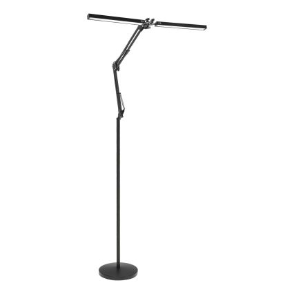 BRILAGI - LED himmennettävä joustava lattiavalaisin VARIO LED/14W/230V 3000-6000K 157 cm musta