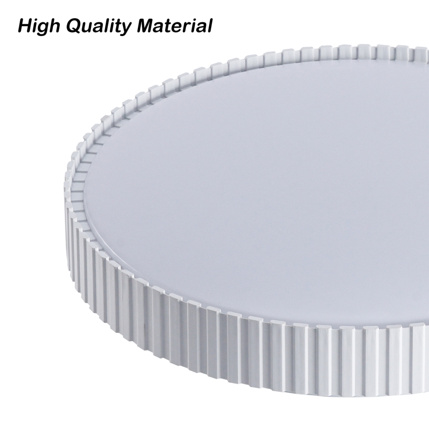 Brilagi - LED-himmennettävä kattovalaisin CORVO LED/54W/230V 3000-6000K valkoinen Ø 40 cm + kaukosäädin