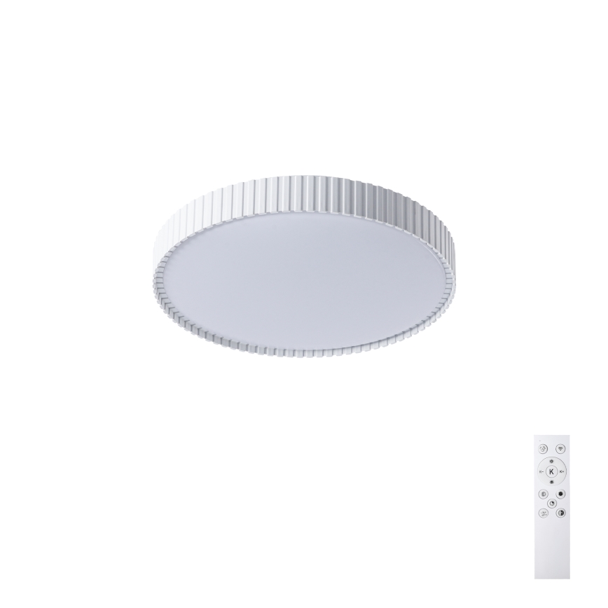 Brilagi - LED-himmennettävä kattovalaisin CORVO LED/54W/230V 3000-6000K valkoinen Ø 40 cm + kaukosäädin
