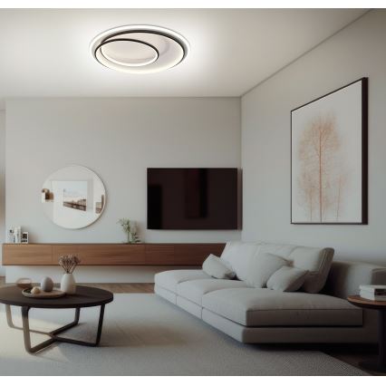 Brilagi - LED himmennettävä kattovalaisin FLARE LED/38W/230V halkaisija 48 cm 3000-6000K + kaukosäädin