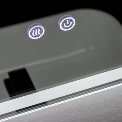 Brilagi - LED-lämmitetty kylpyhuonepeili BELLA LED/19W/230V 60x90 cm IP44 CRI 90 himmennettävä + CCT