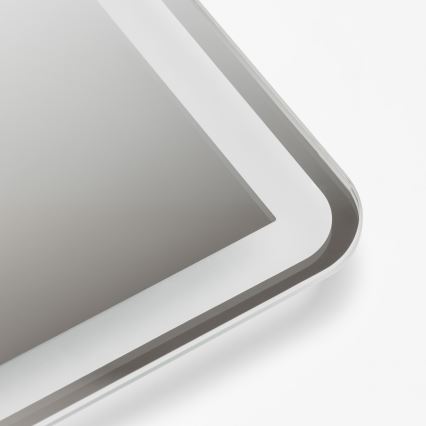 Brilagi - LED-lämmitetty kylpyhuonepeili BELLA LED/19W/230V 60x90 cm IP44 CRI 90 himmennettävä + CCT