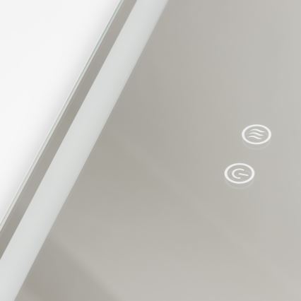 Brilagi - LED-lämmitetty kylpyhuonepeili BELLA LED/19W/230V 60x90 cm IP44 CRI 90 himmennettävä + CCT