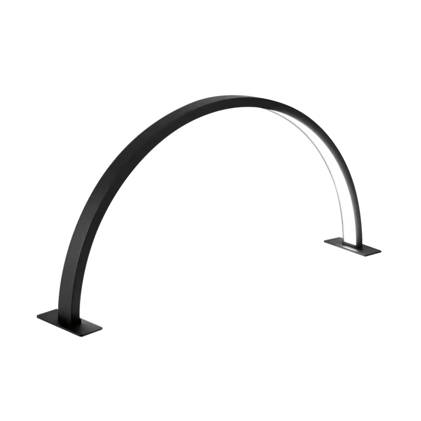 Brilagi - Himmennettävä LED-kaareva pöytävalaisin RADIO LED/30W/24/230V 3000/4000/6500K musta