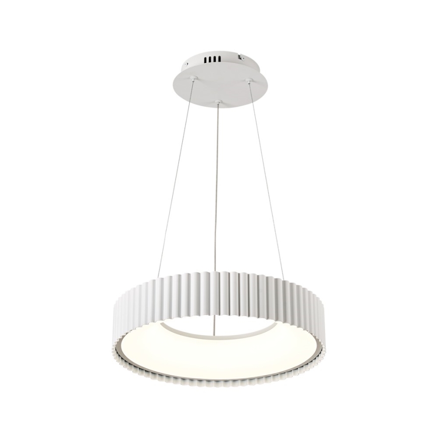 BRILAGI - LED-himmennettävä riippuvalaisin vaijerilla FALCON MODERN LED/30W/230V 3000–6000K halkaisija 40 cm, valkoinen + kaukosäädin