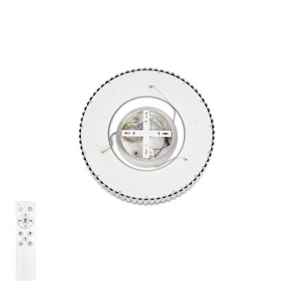 BRILAGI - LED-himmennettävä riippuvalaisin vaijerilla FALCON MODERN LED/30W/230V 3000–6000K halkaisija 40 cm, valkoinen + kaukosäädin