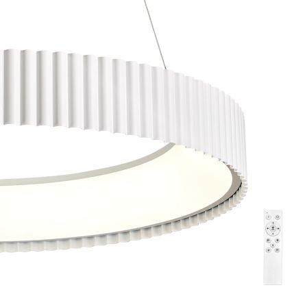 BRILAGI - Himennettävä riippuvalaisin vaijerilla FALCON MODERN LED/54W/230V 3000-6000K halkaisija 60 cm valkoinen + kaukosäädin