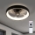 Brilagi - himmennettävä LED-kattotuuletin LED/34W/230V halkaisija 50 cm musta + kaukosäädin