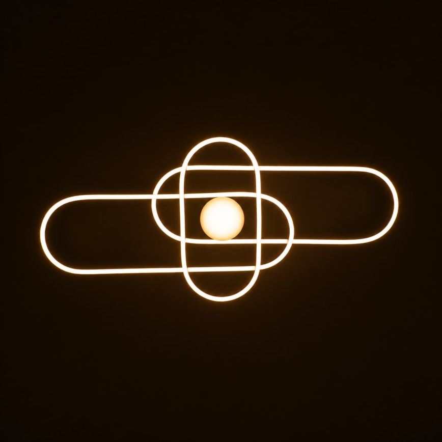 BRILAGI - LED himmennettävä kattovalaisin APOLLO LED/58W/230V 3000-6500K 43,2x101,2 cm mattakromi + kaukosäädin