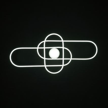 BRILAGI - LED himmennettävä kattovalaisin APOLLO LED/58W/230V 3000-6500K 43,2x101,2 cm mattakromi + kaukosäädin
