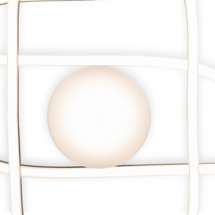 BRILAGI - LED himmennettävä kattovalaisin APOLLO LED/58W/230V 3000-6500K 43,2x101,2 cm mattakromi + kaukosäädin