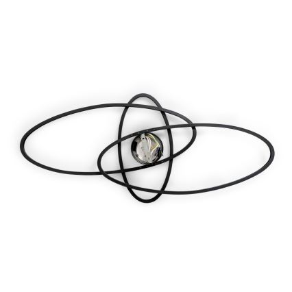 BRILAGI - LED himmennettävä kattovalaisin APOLLO LED/58W/230V 3000-6500K 43,2x101,2 cm musta + kaukosäädin