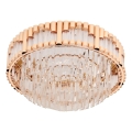 Brilagi - himmennettävä LED-kattovalaisin CROWN LED/41W/230V 3000-6000K, halkaisija 48 cm, kultainen + kaukosäädin