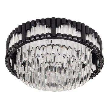 Brilagi - Himmennettävä LED-kattovalaisin CROWN LED/41W/230V 3000-6000K Ø 48 cm musta + kaukosäädin
