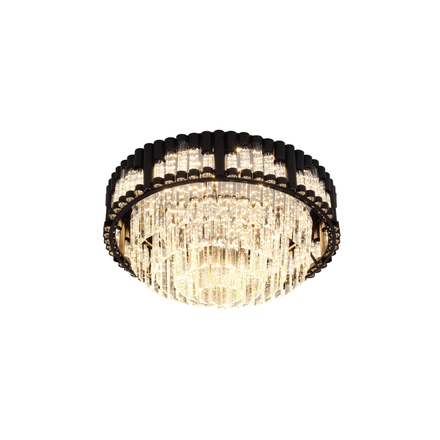 Brilagi - Himmennettävä LED-kattovalaisin CROWN LED/41W/230V 3000-6000K Ø 48 cm musta + kaukosäädin