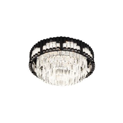 Brilagi - Himmennettävä LED-kattovalaisin CROWN LED/41W/230V 3000-6000K Ø 48 cm musta + kaukosäädin