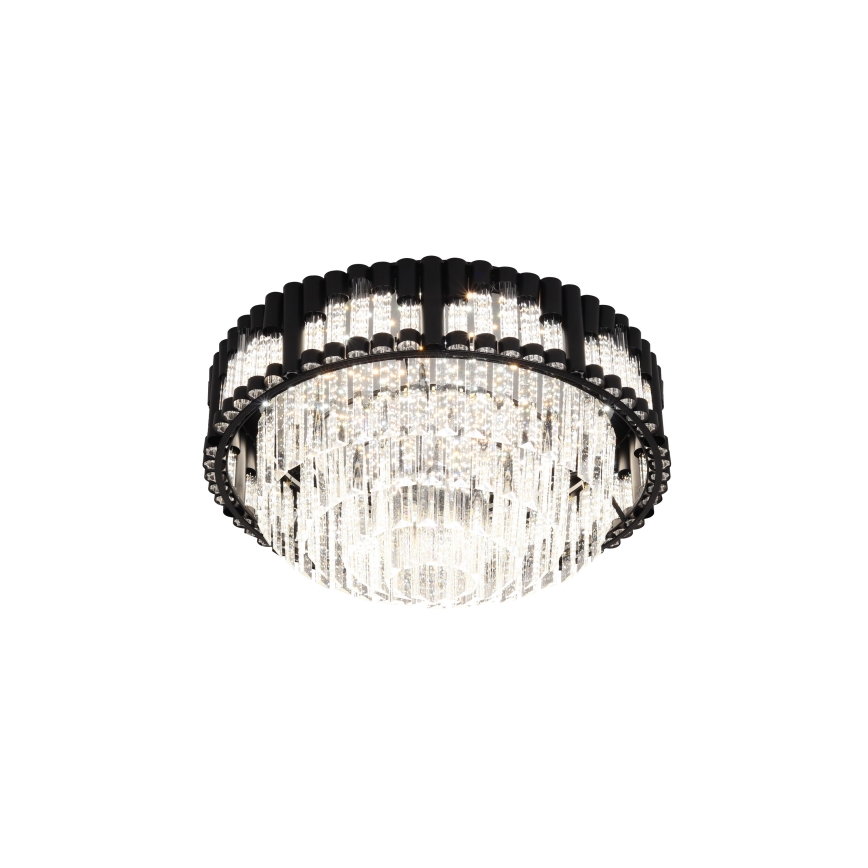 Brilagi - Himmennettävä LED-kattovalaisin CROWN LED/41W/230V 3000-6000K Ø 48 cm musta + kaukosäädin