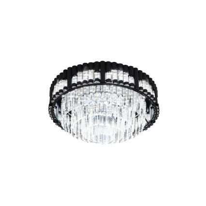 Brilagi - Himmennettävä LED-kattovalaisin CROWN LED/41W/230V 3000-6000K Ø 48 cm musta + kaukosäädin