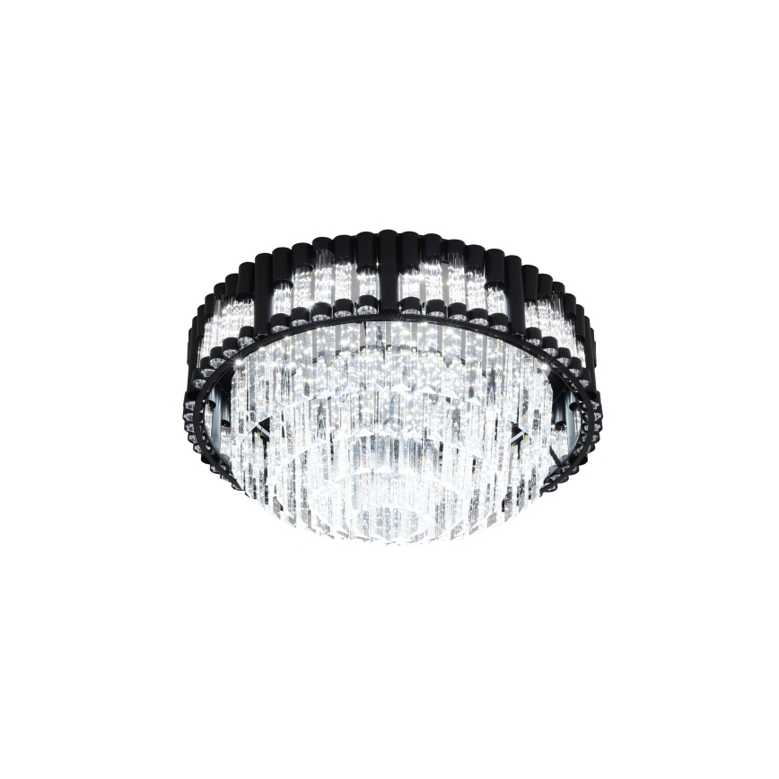 Brilagi - Himmennettävä LED-kattovalaisin CROWN LED/41W/230V 3000-6000K Ø 48 cm musta + kaukosäädin