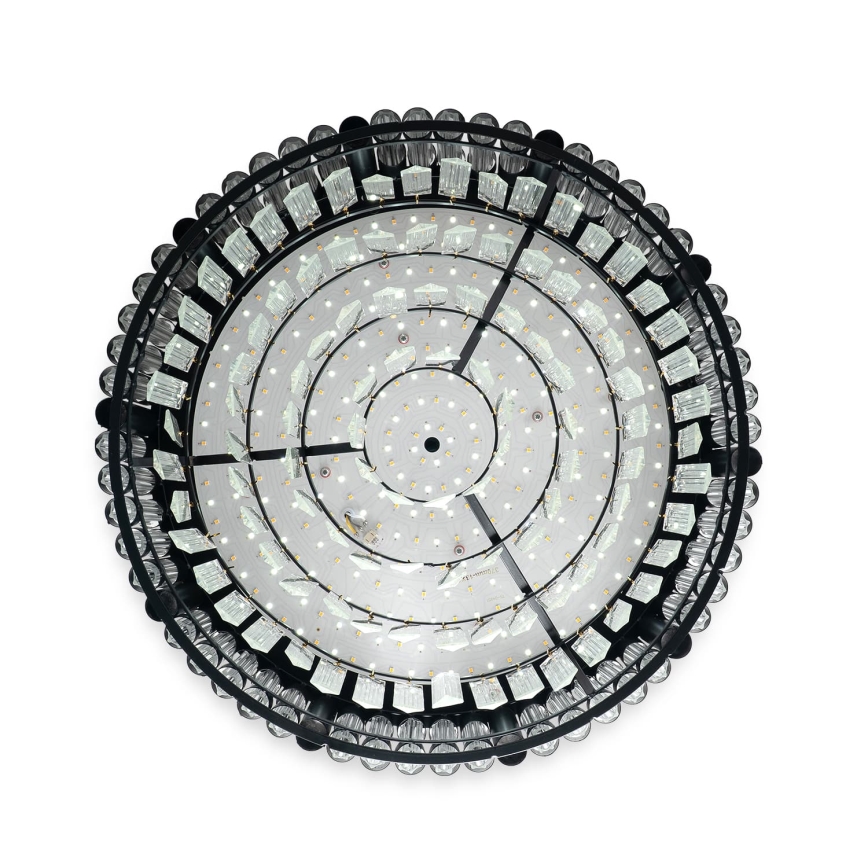BRILAGI - Himmennettävä LED-kattovalaisin CROWN LED/41W/230V 3000-6000K Ø 48 cm musta + kaukosäädin